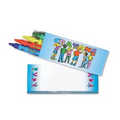 4 Pack Premium Crayons - Blank